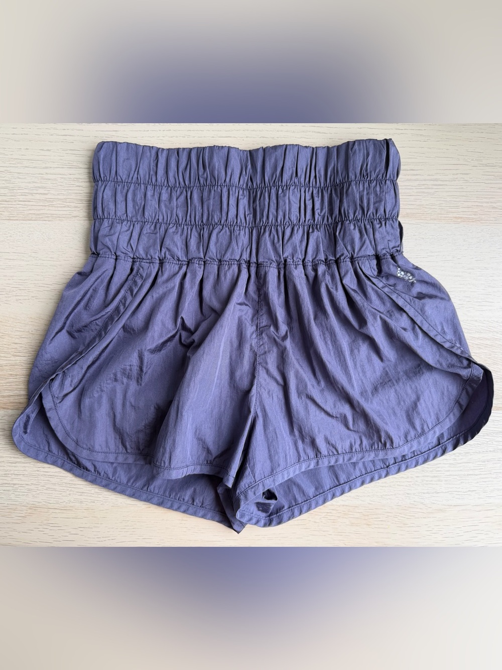 FP Movement The Way Home High Rise Shorts Deep Sea XS - Picture 5 of 14